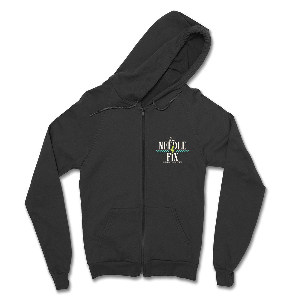 The Needle Fix Stacked Full Zip Sweatshirt