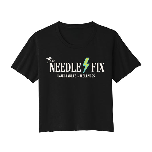 The Needle Fix Cropped Tee