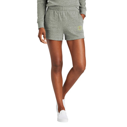The Needle Fix Crest Womens Fleece Shorts