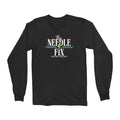 The Needle Fix Stacked Logo Unisex Long Sleeve Tee