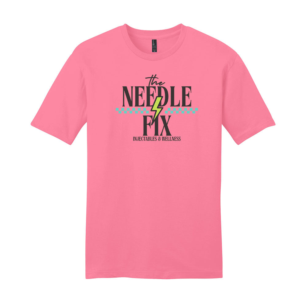 The Needle Fix Stacked Logo Unisex Tee