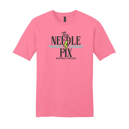 The Needle Fix Stacked Logo Unisex Tee