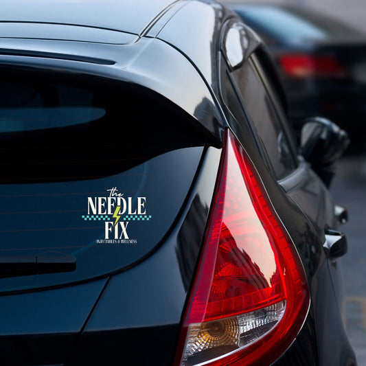 The Needle Fix Stacked Sticker