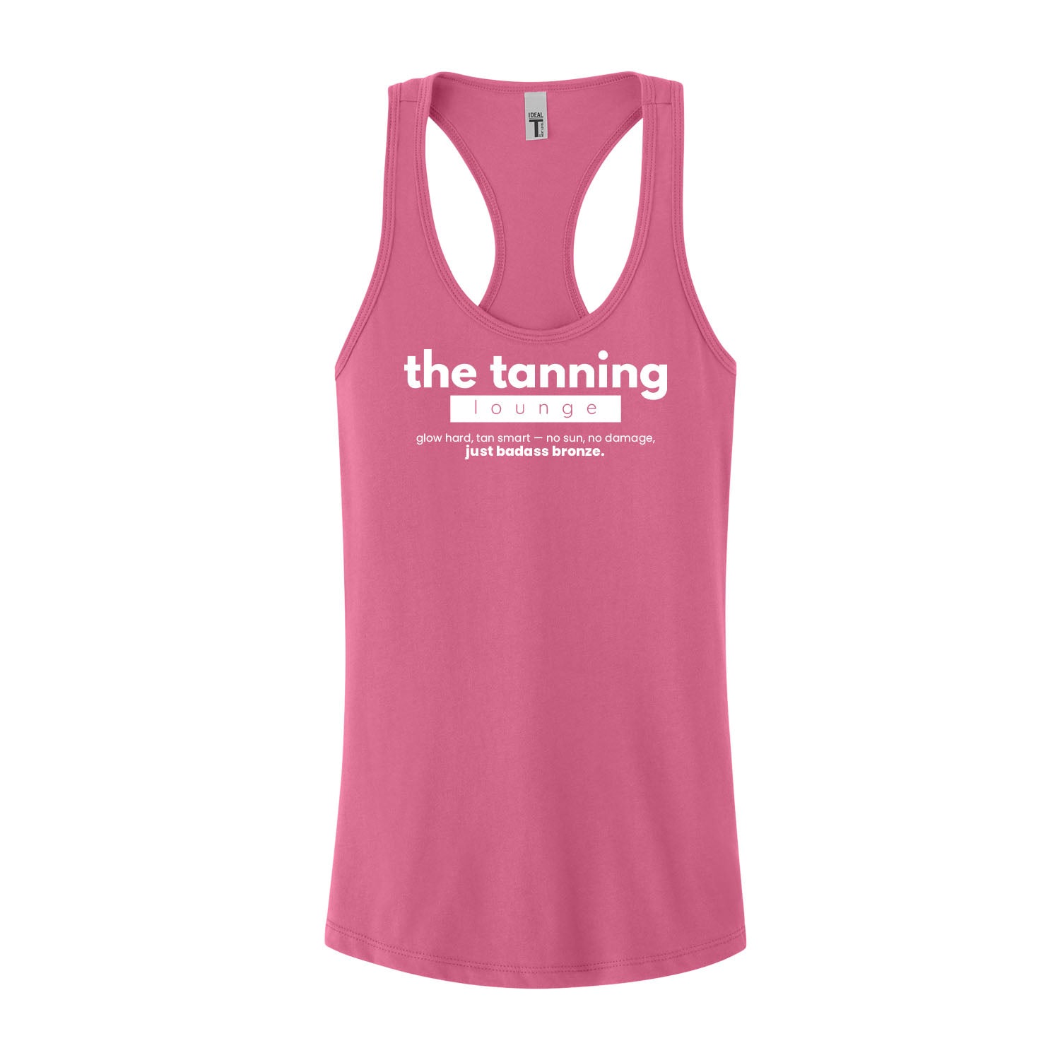 Badass Bronze Racerback Tank
