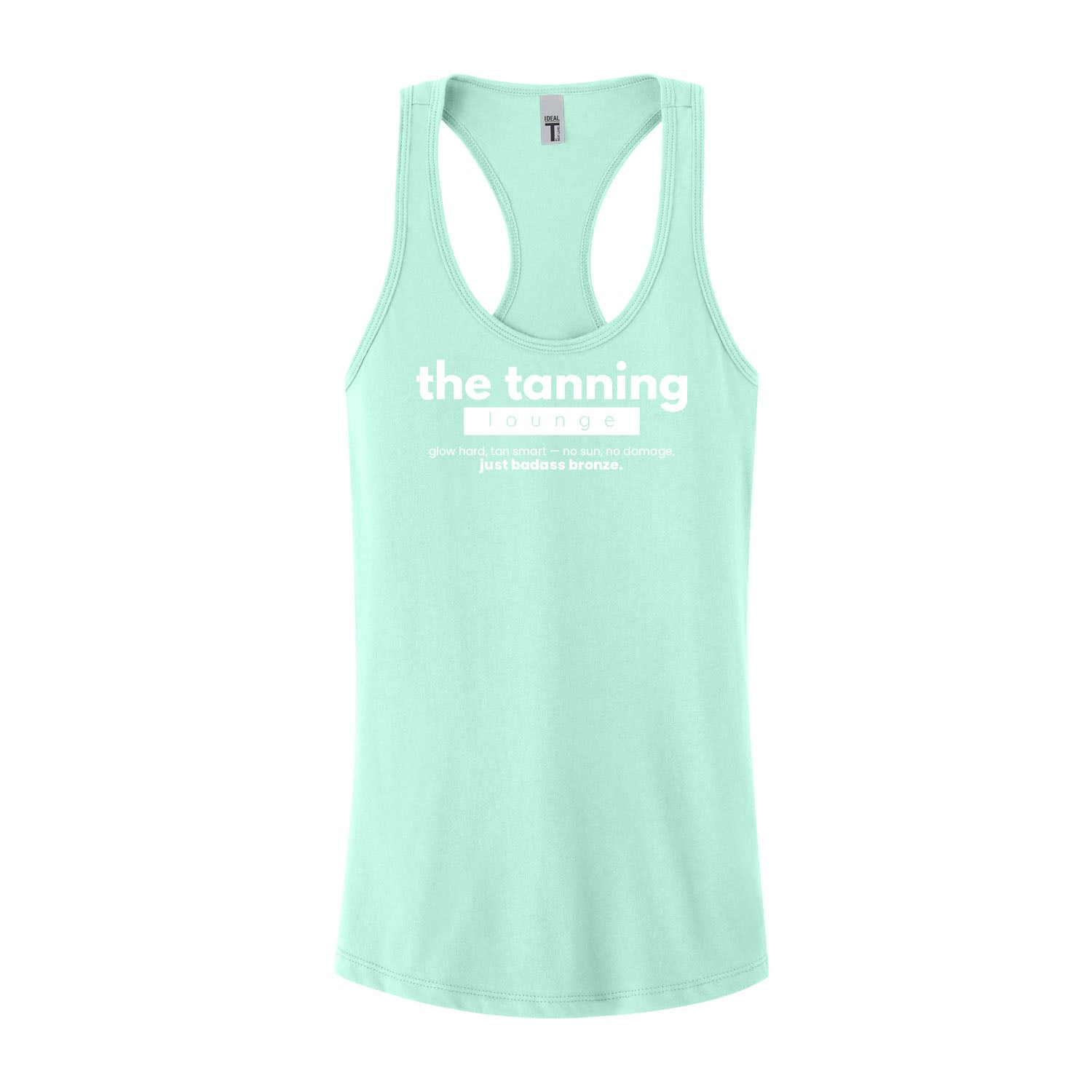 Badass Bronze Racerback Tank