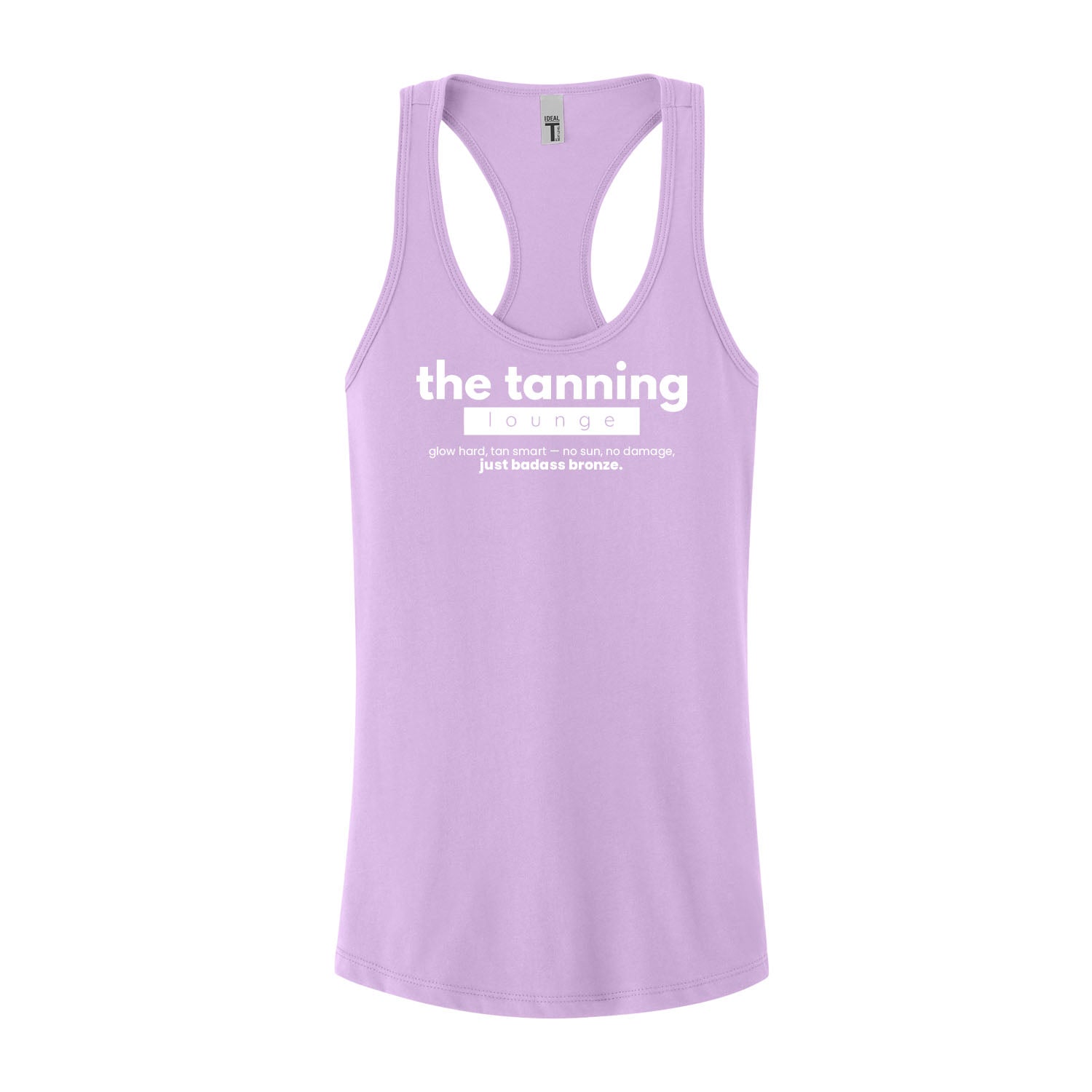 Badass Bronze Racerback Tank