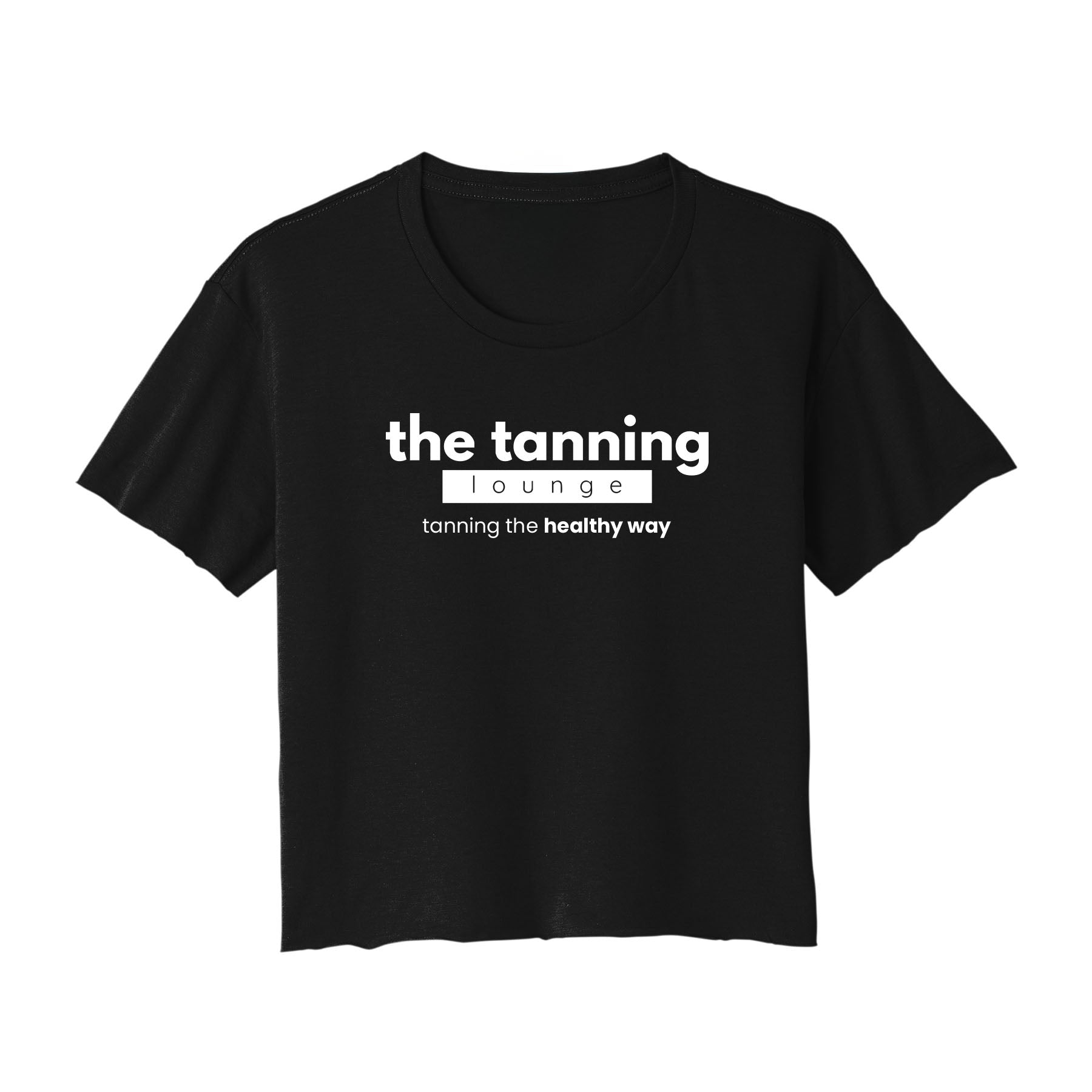 Tanning The Healthy Cropped Tee