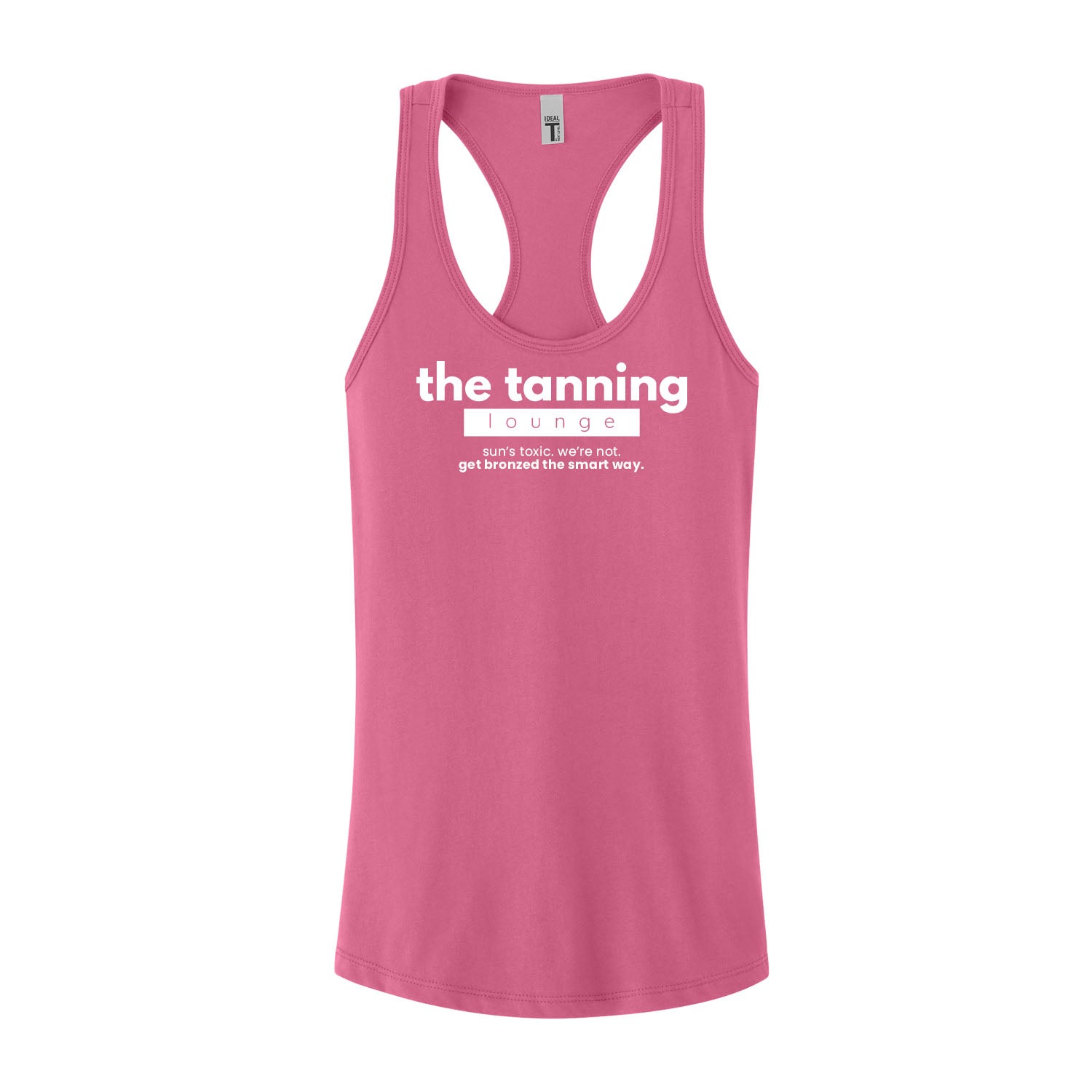 Bronzed The Smart Way Racerback Tank