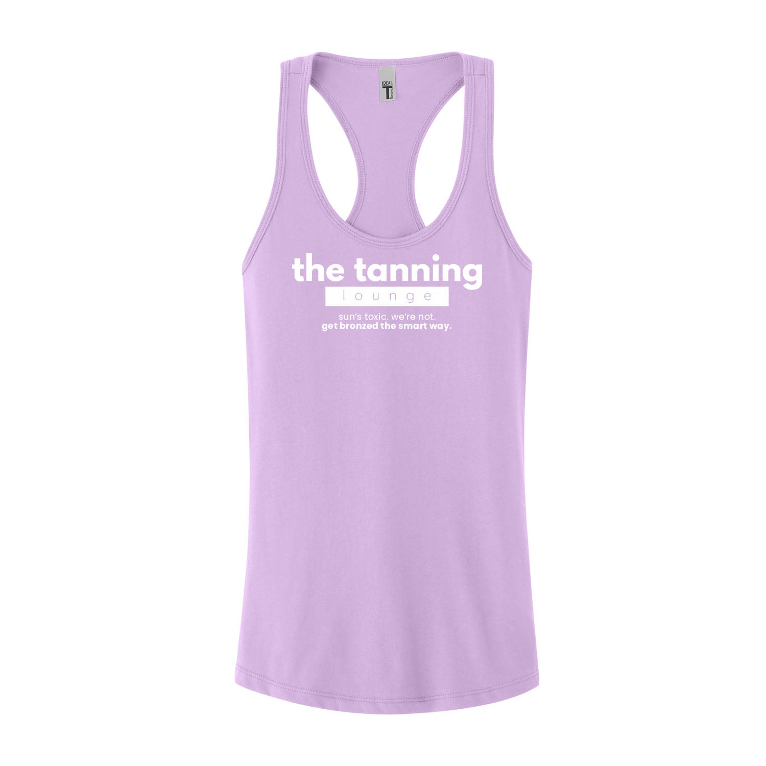 Bronzed The Smart Way Racerback Tank