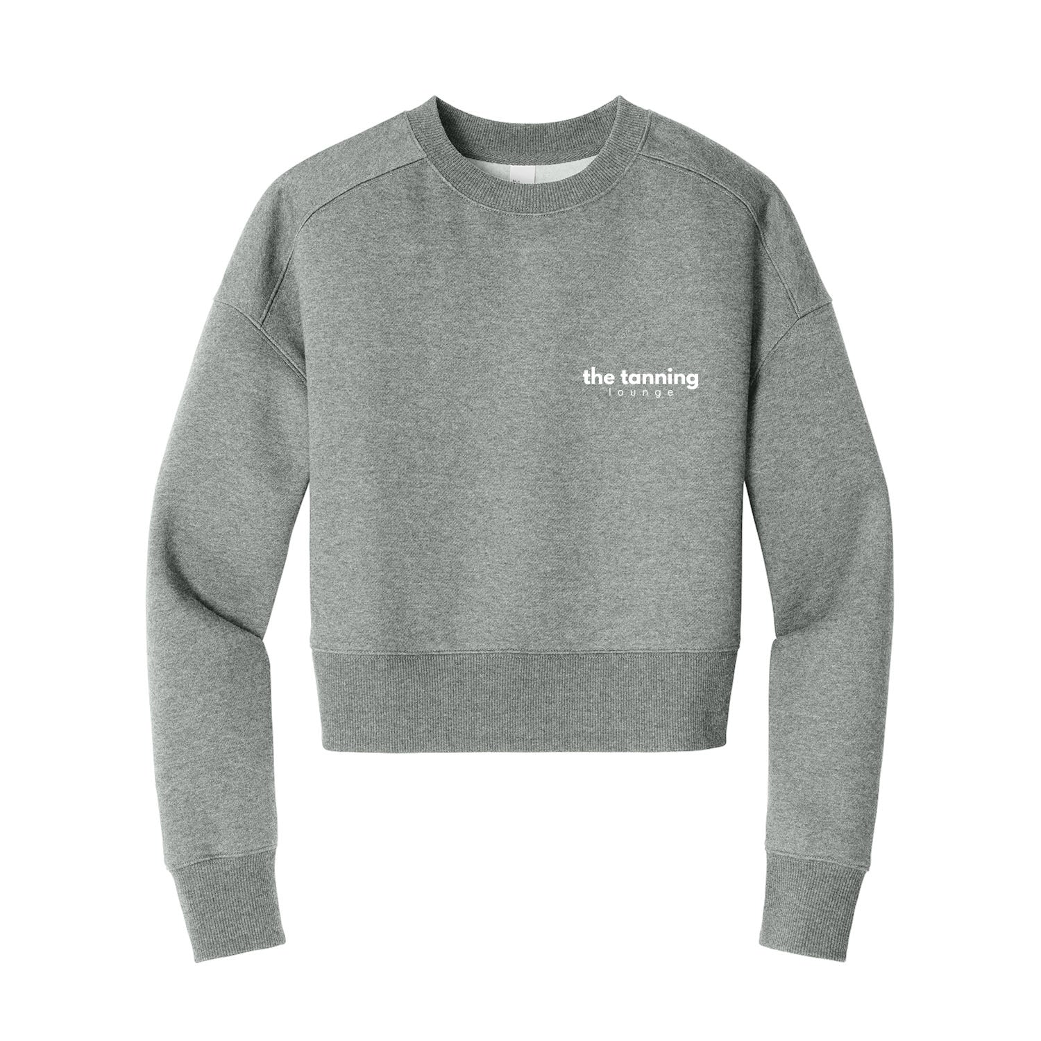 The Tanning Lounge Cropped Crewneck Sweatshirt