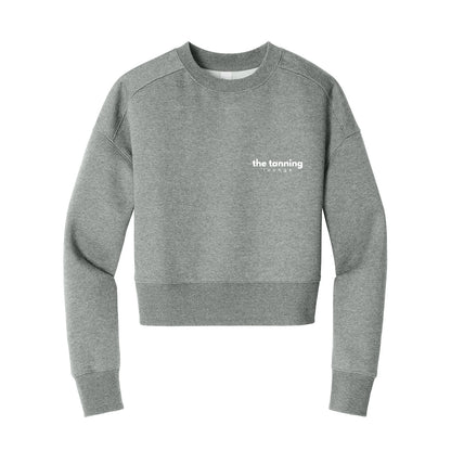 The Tanning Lounge Cropped Crewneck Sweatshirt