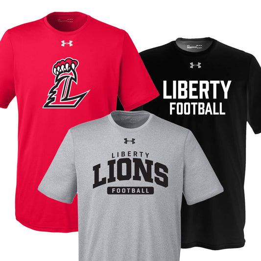 Liberty Lions Under Armour 3 Pack Of Tees