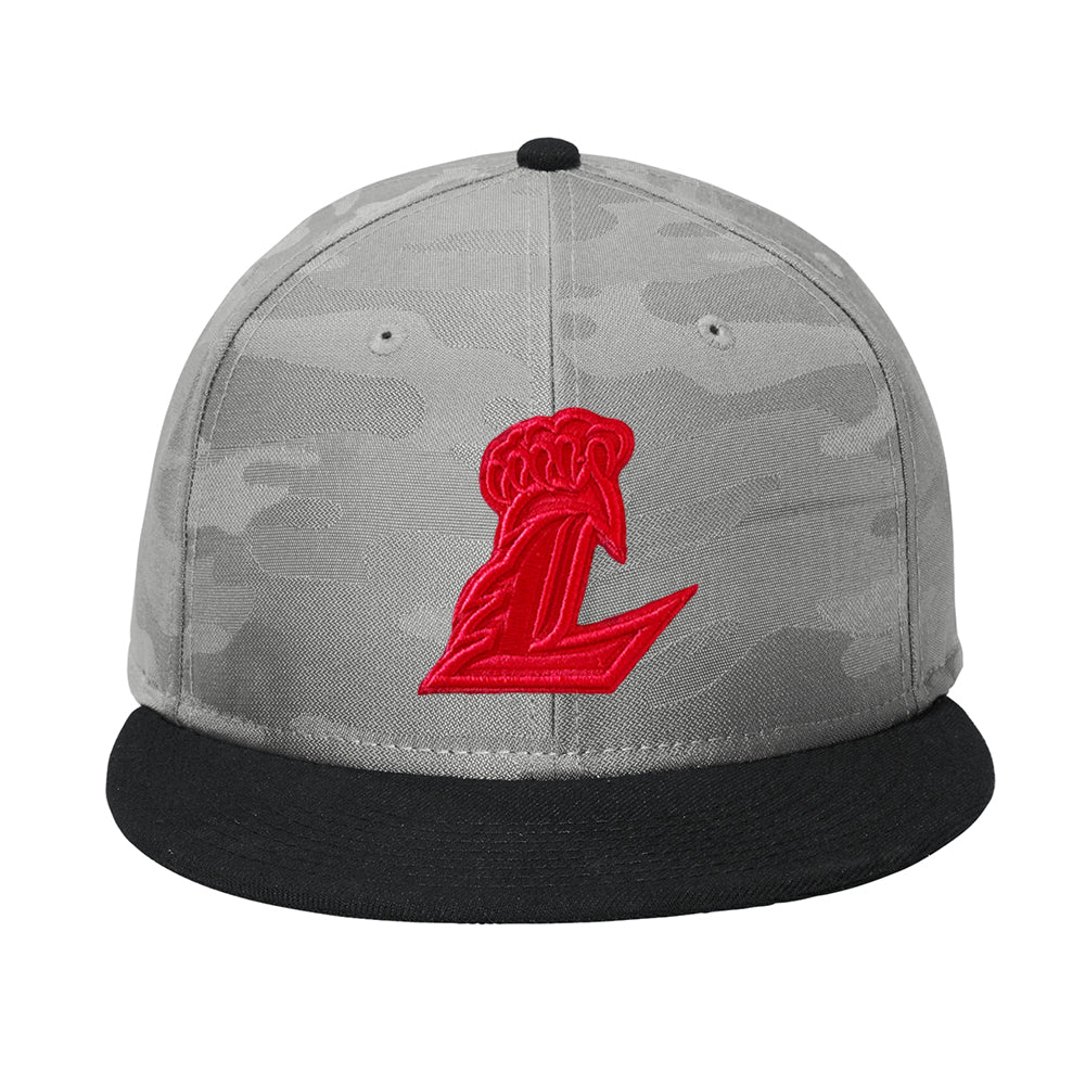 Liberty L New Era Camo Flat Bill Snapback (3 Color Options)