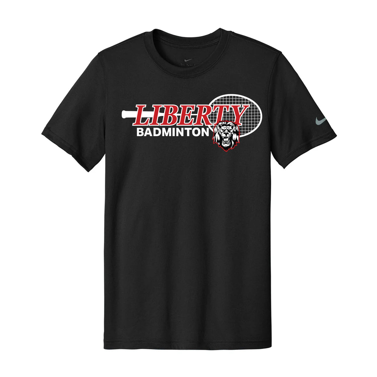 Liberty Badminton Racket Nike Dri Fit Tee