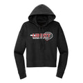Liberty Badminton Racket Cropped Hoodie