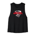 Liberty Lions Womens Basketball Net Cropped Racerback Tank
