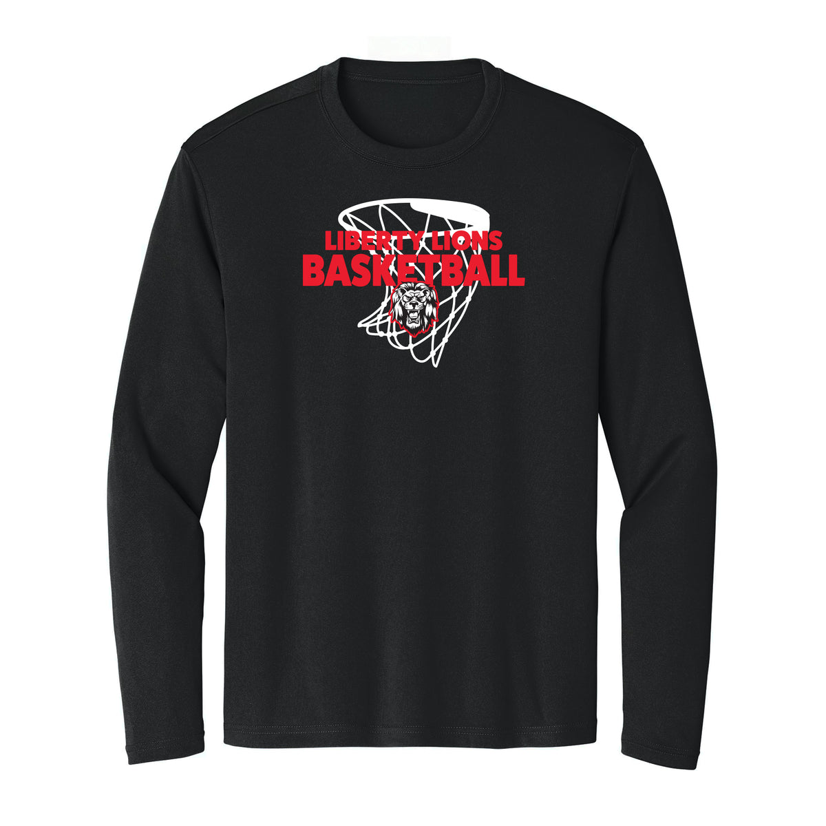 Liberty Lions Womens Basketball Net Long Sleeve Tee