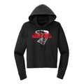 Liberty Lions Womens Basketball Net Cropped Hoodie