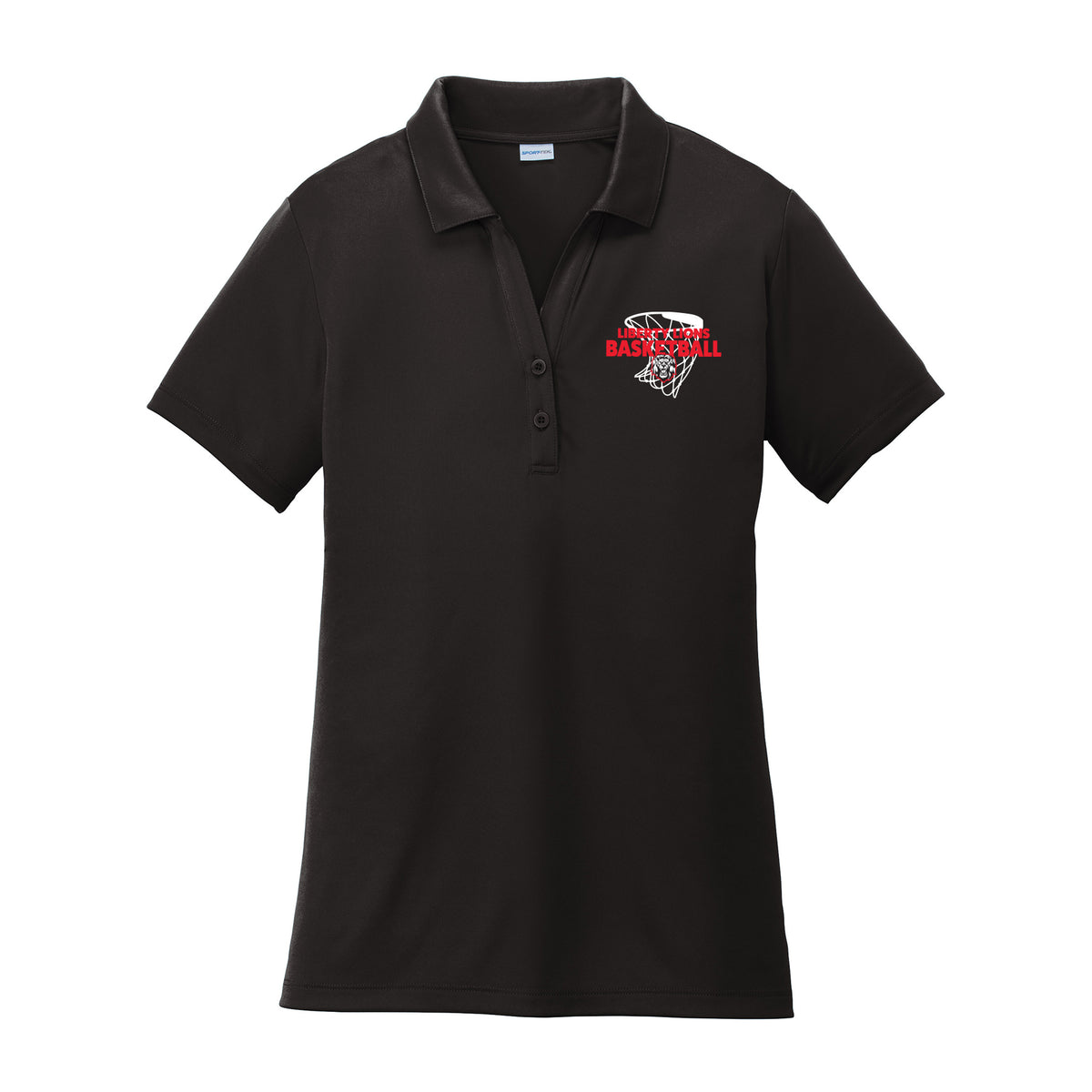 Liberty Lions Womens Basketball Net Performance Polo (Mens and Womens)