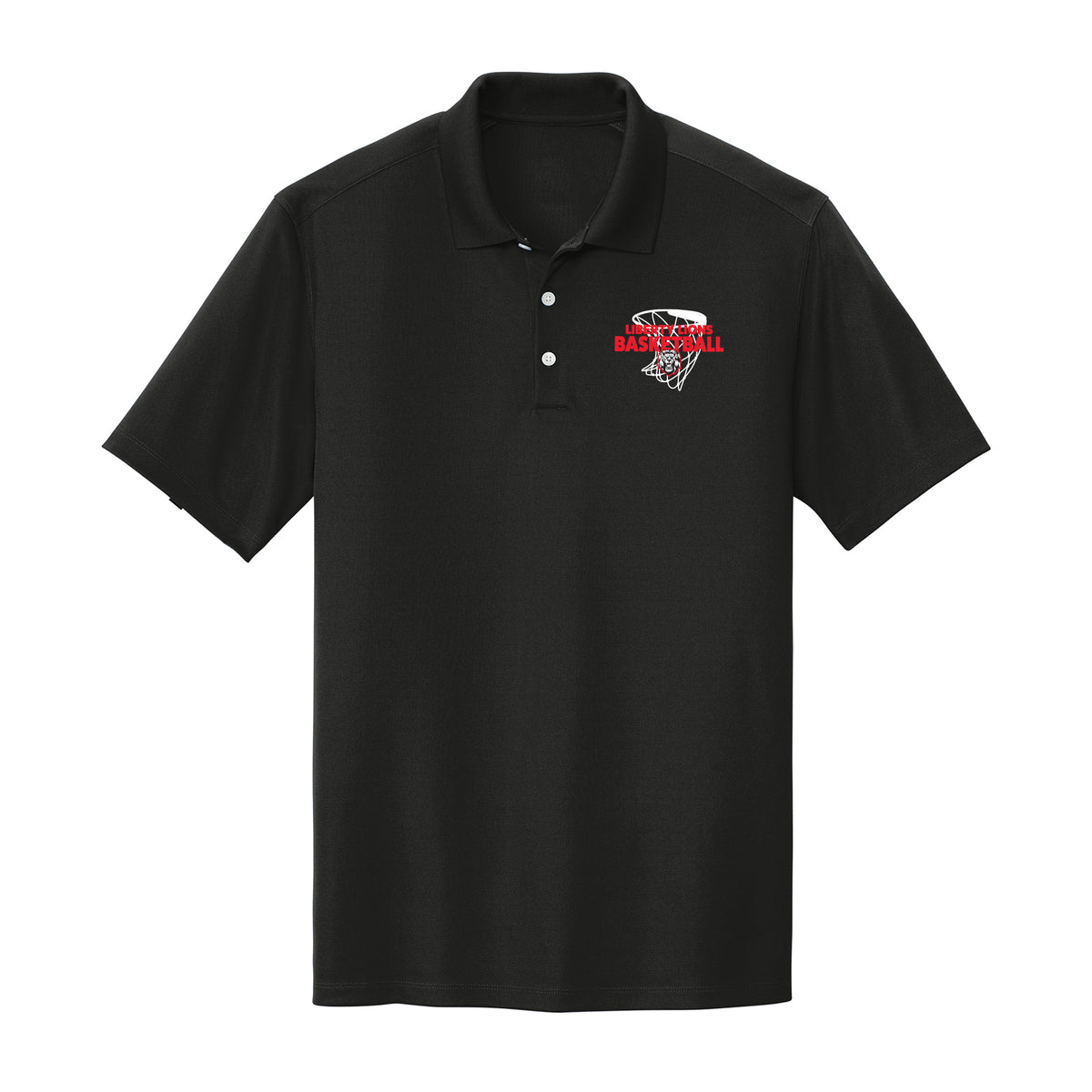 Liberty Lions Womens Basketball Net Performance Polo (Mens and Womens)
