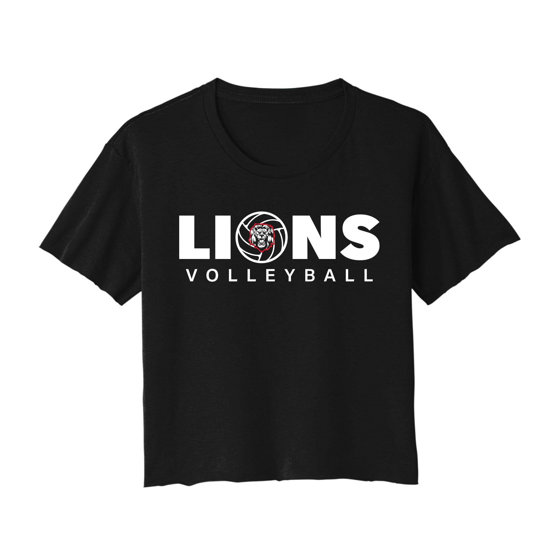 Lions Volleyball 2026 Cropped Tee