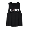 Lions Volleyball 2026 Cropped Racerback Tank