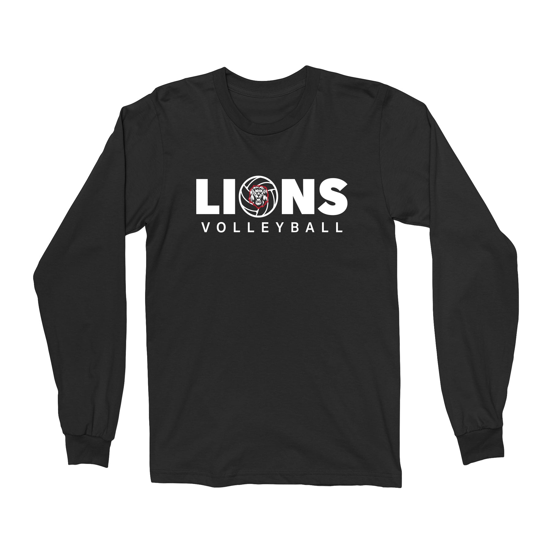 Lions Volleyball 2026 Long Sleeve Tee