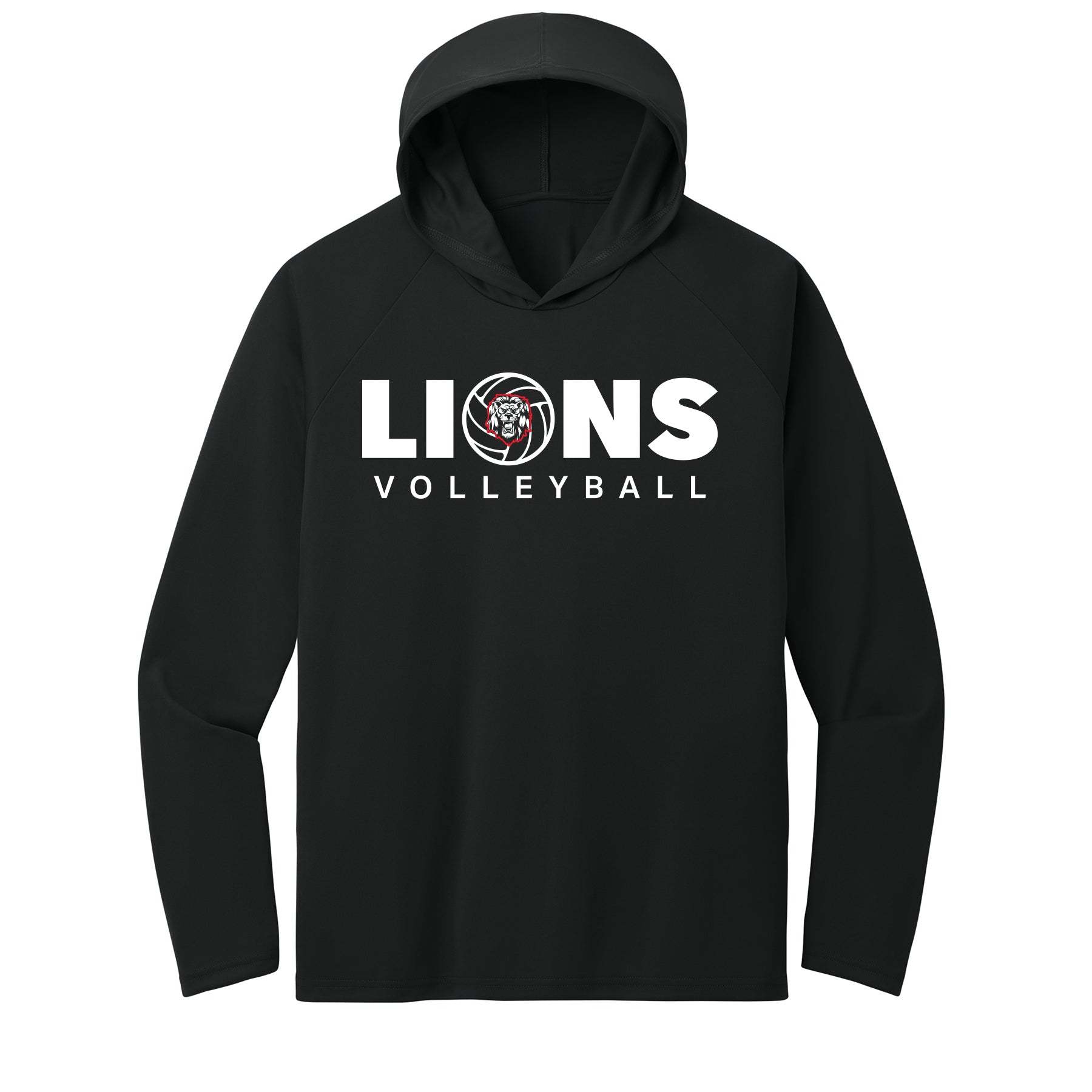 Lions Volleyball 2026 Performance Hooded Tee