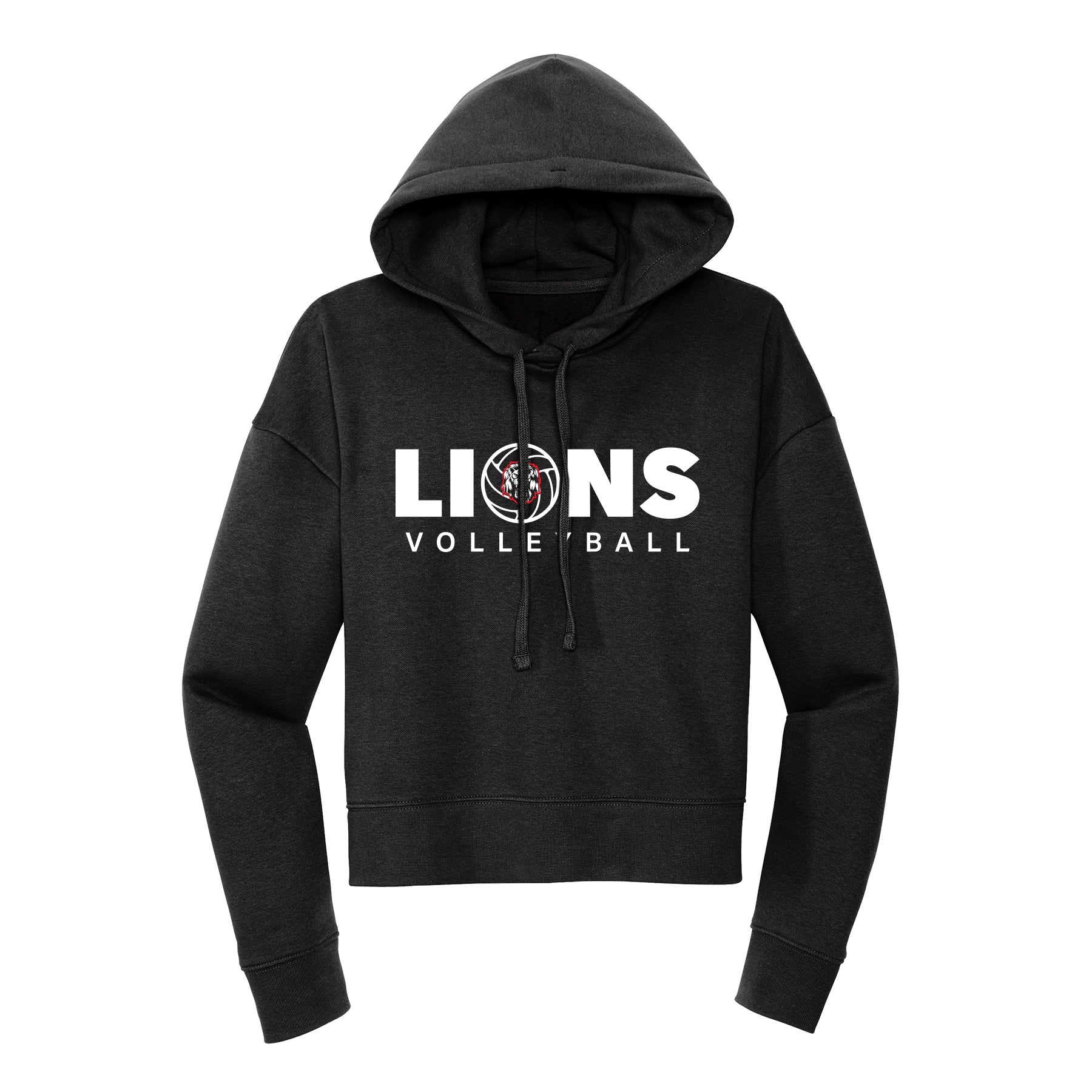 Lions Volleyball 2026 Cropped Hoodie