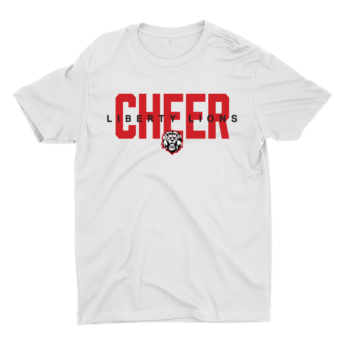 Liberty Lions Cheer Unisex Tee