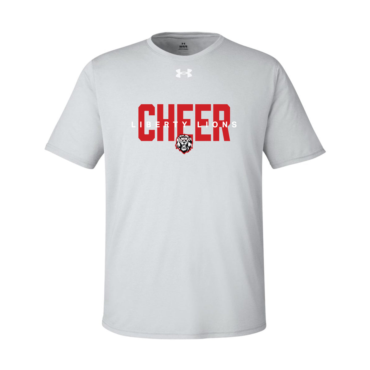 Liberty Lions Cheer Under Armour Tee