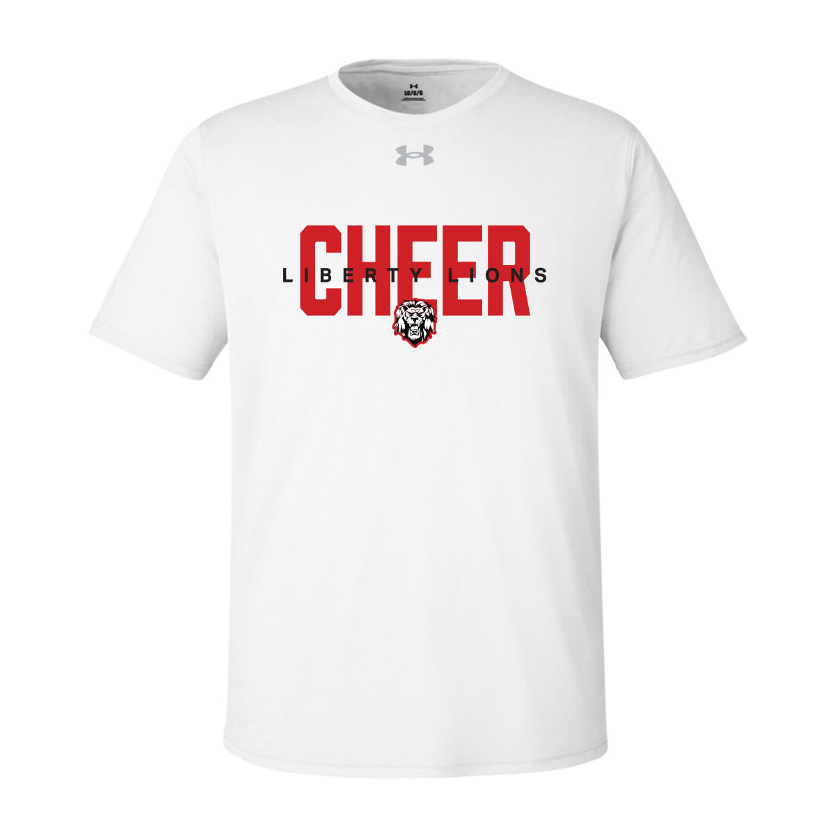 Liberty Lions Cheer Under Armour Tee