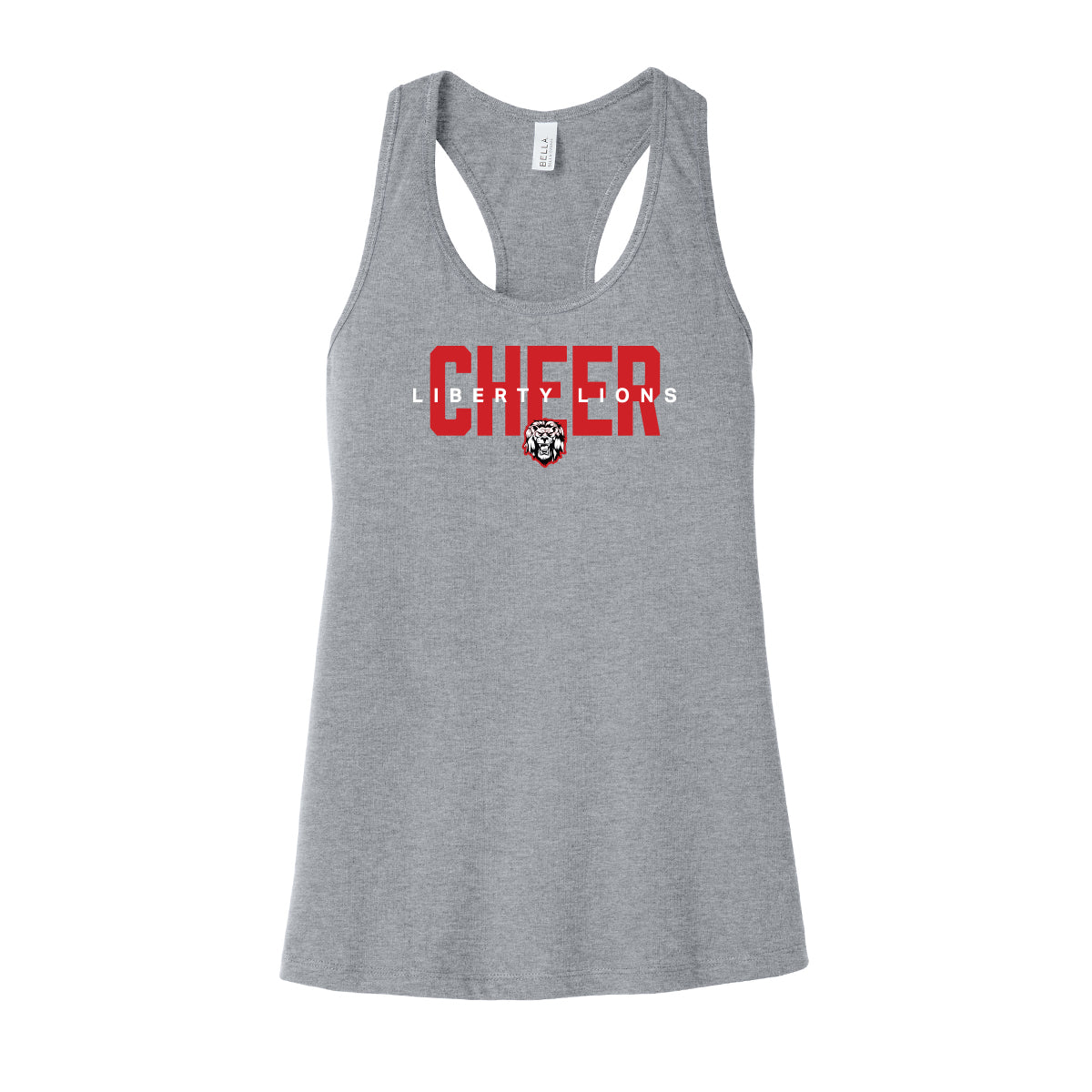 Liberty Lions Cheer Racerback Tank