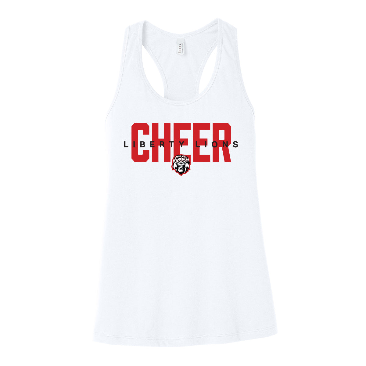 Liberty Lions Cheer Racerback Tank