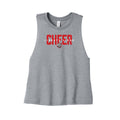 Liberty Lions Cheer Cropped Racerback Tank