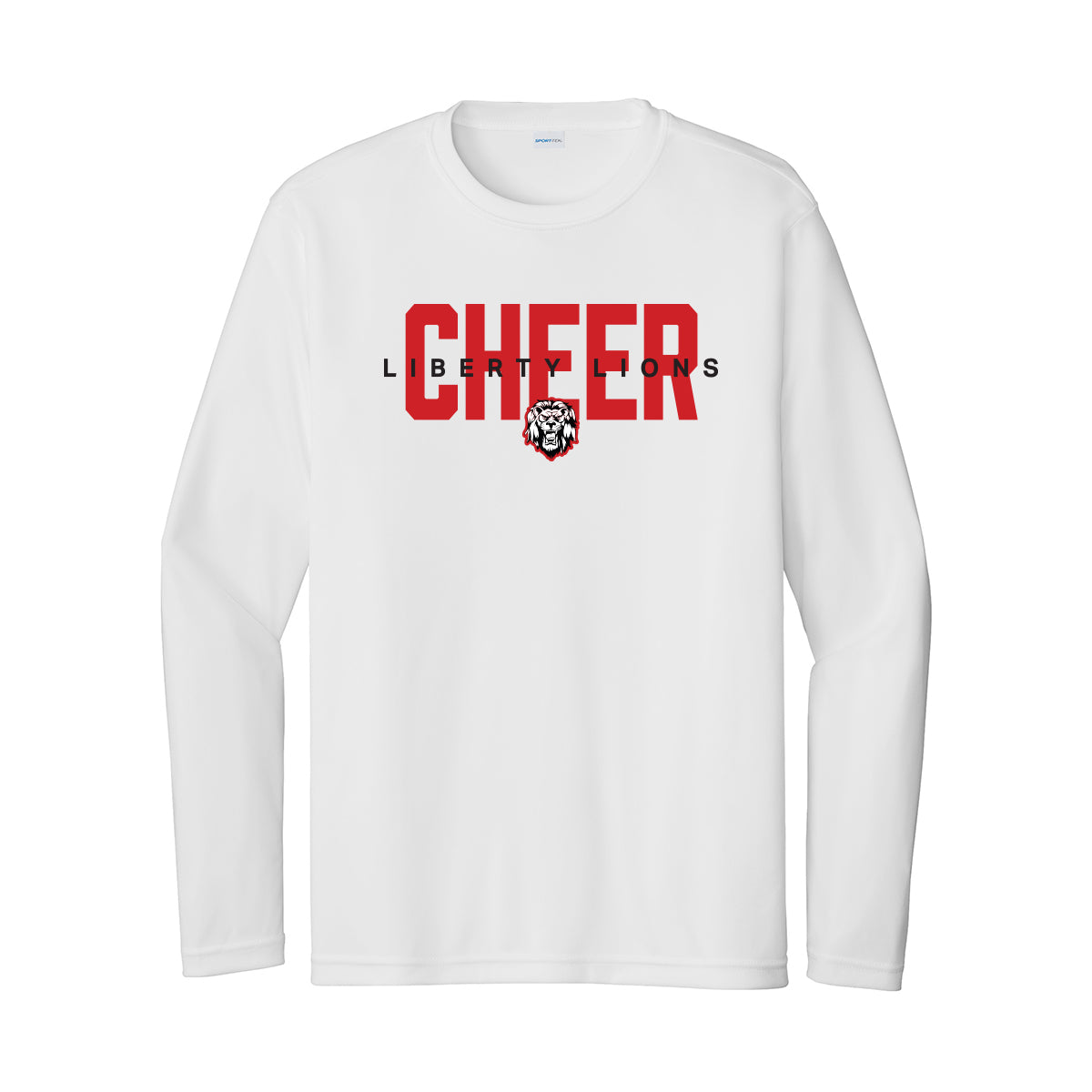 Liberty Lions Cheer Unisex Long Sleeve Tee