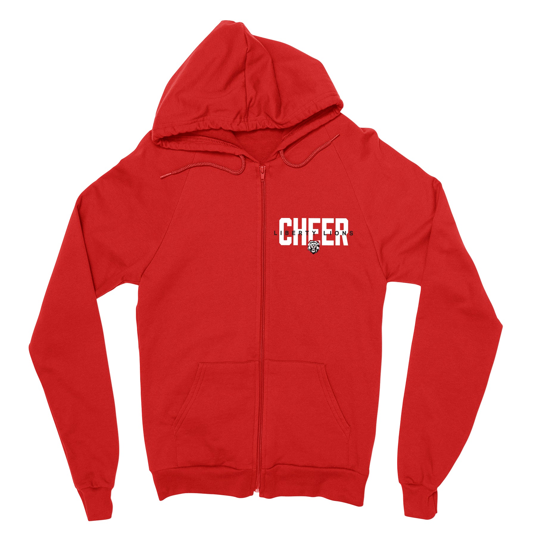 Liberty Lions Cheer Full Zip Sweatshirt