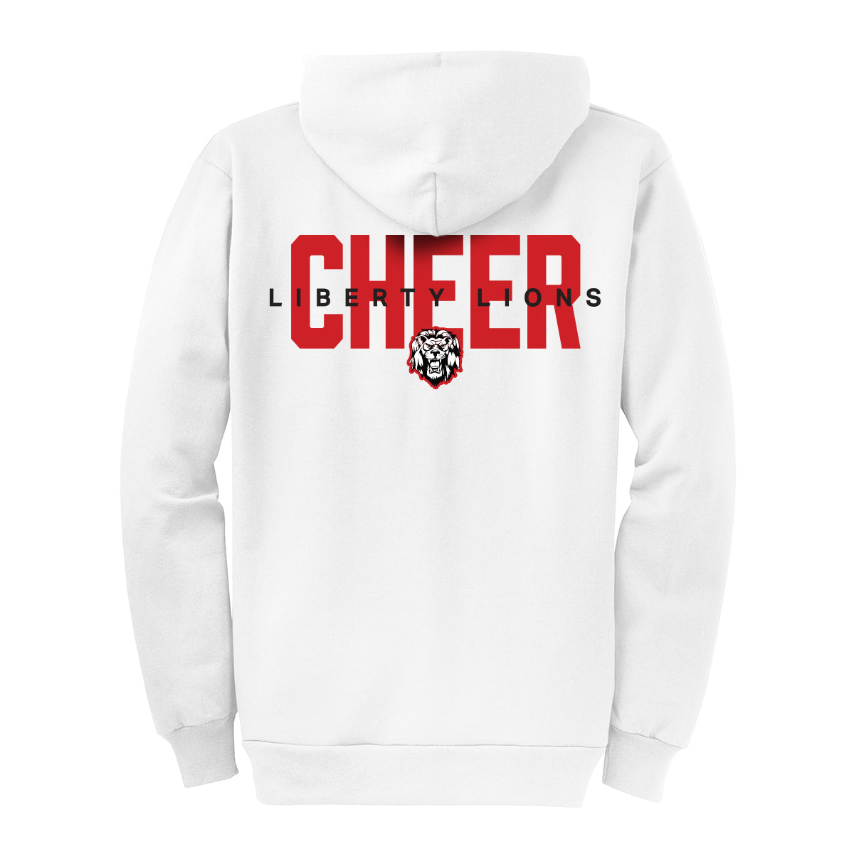 Liberty Lions Cheer Full Zip Sweatshirt