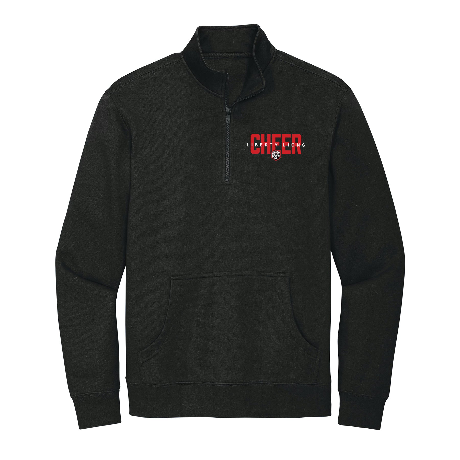 Liberty Lions Cheer 1/4 Zip Fleece