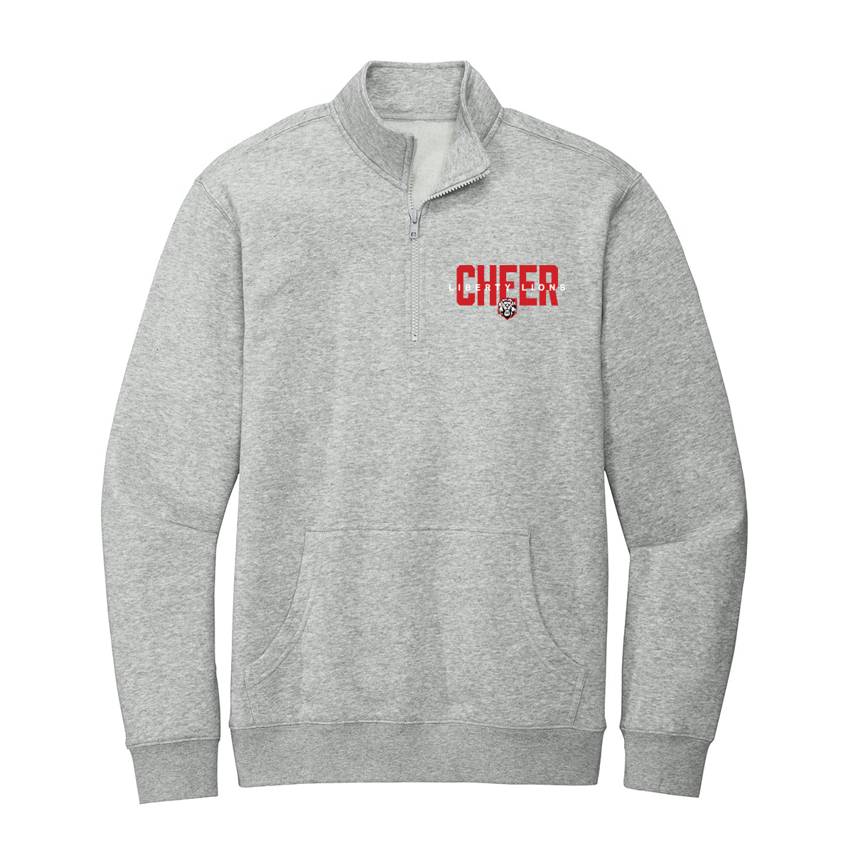 Liberty Lions Cheer 1/4 Zip Fleece