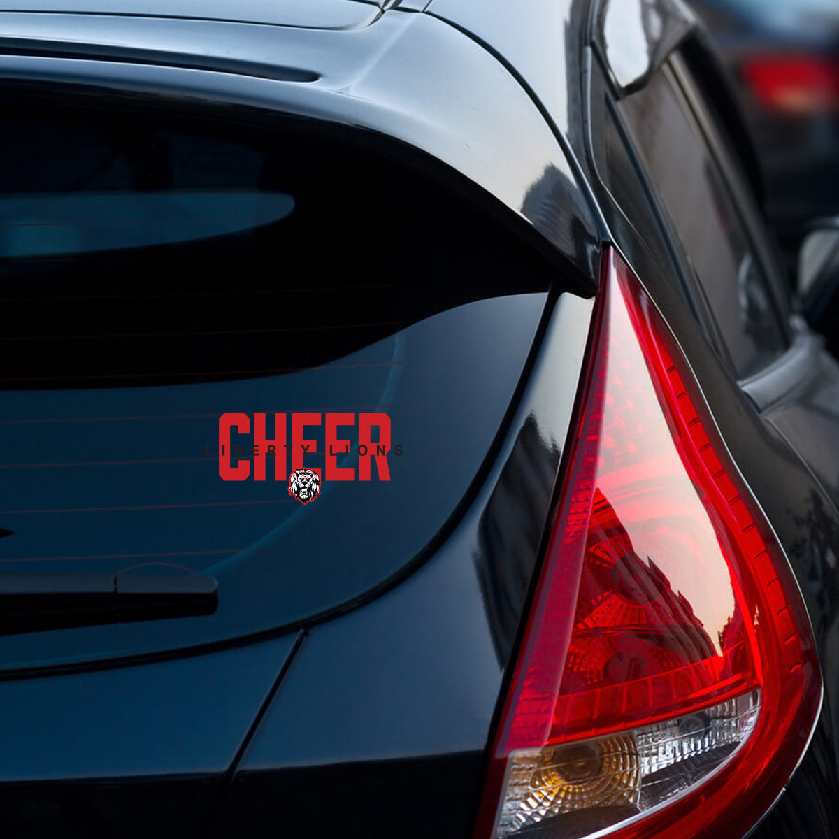 Liberty Lions Cheer Sticker
