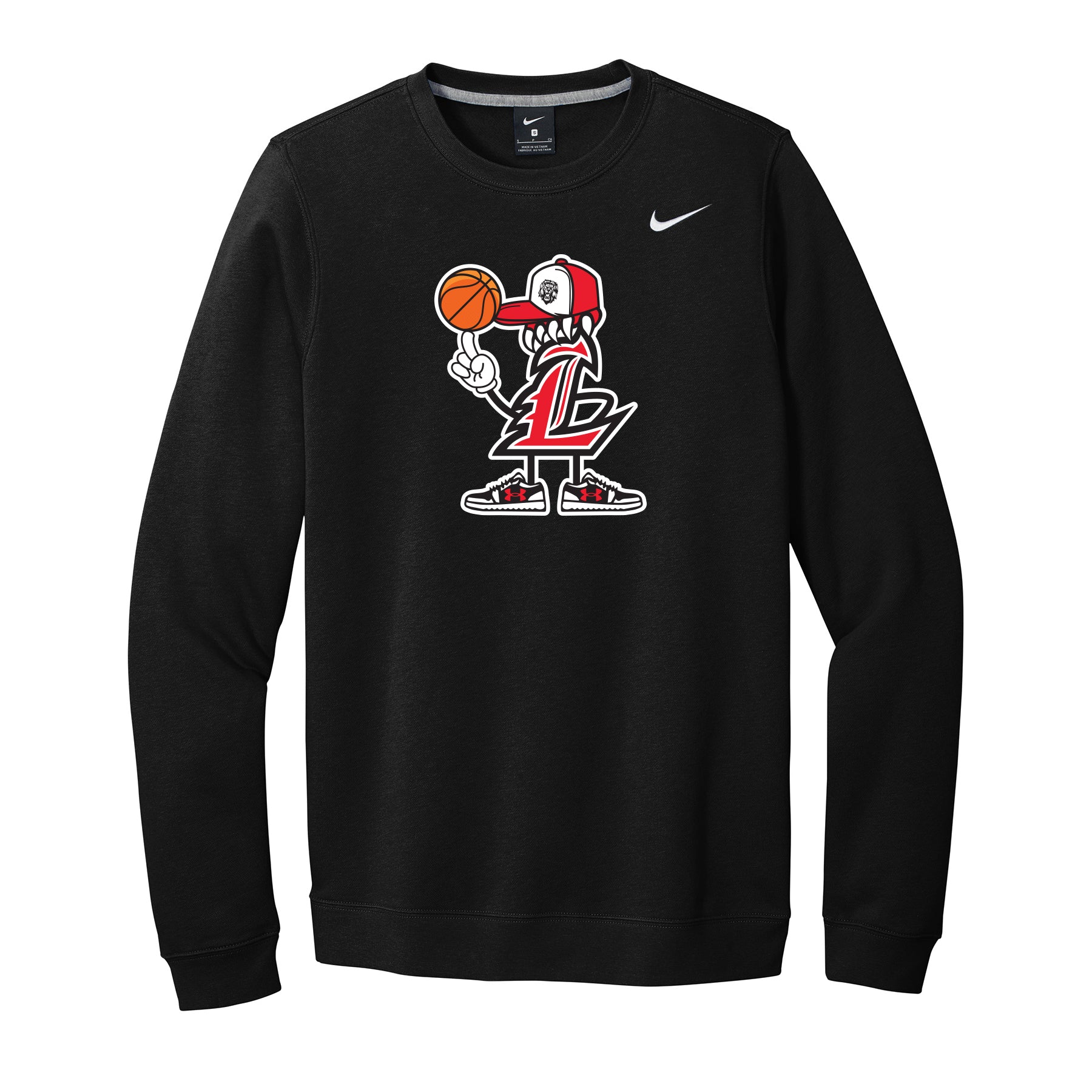 #1 Liberty Basketball Fan Nike Crewneck Sweatshirt