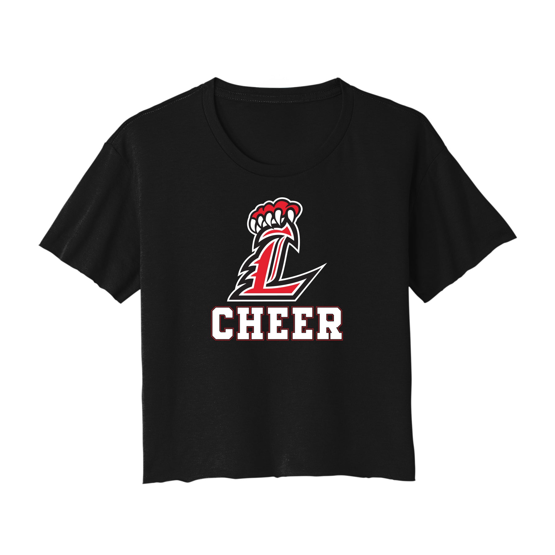 L Cheer Cropped Tee