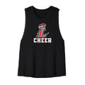 L Cheer Cropped Racerback Tank