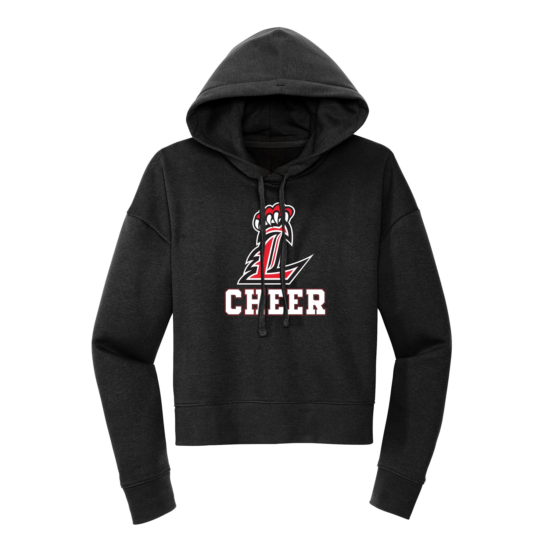 L Cheer Cropped Hoodie