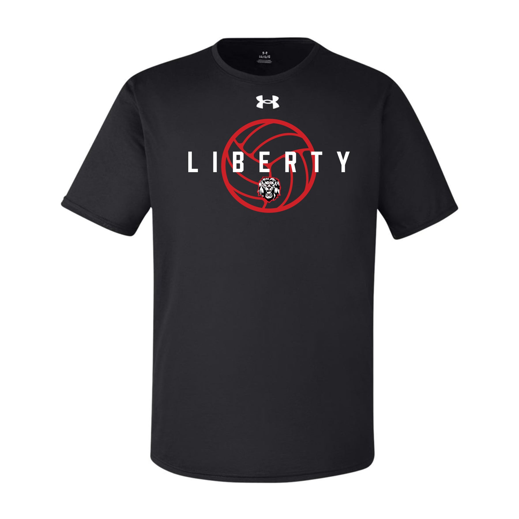 Liberty Volleyball Ball Under Armour Tee