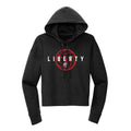 Liberty Volleyball Ball Cropped Hoodie