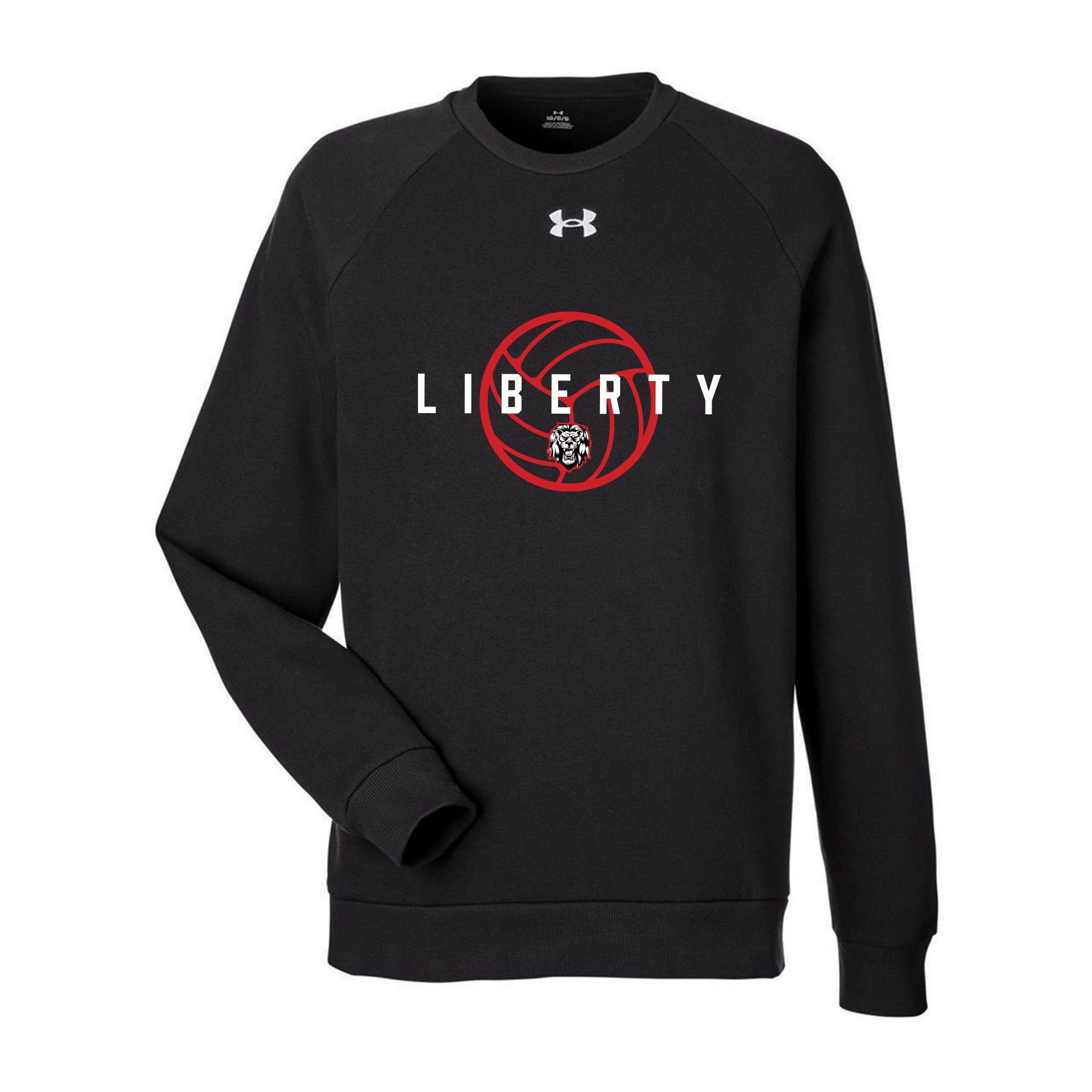 Liberty Volleyball Ball Under Armour Crewneck Sweatshirt