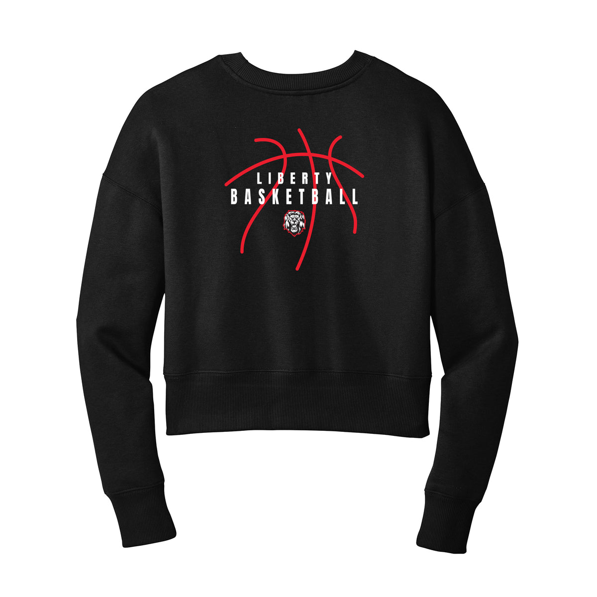 Liberty Women's Basketball Cropped Crewneck Sweatshirt