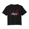 Liberty Cheer Script Cropped Tee